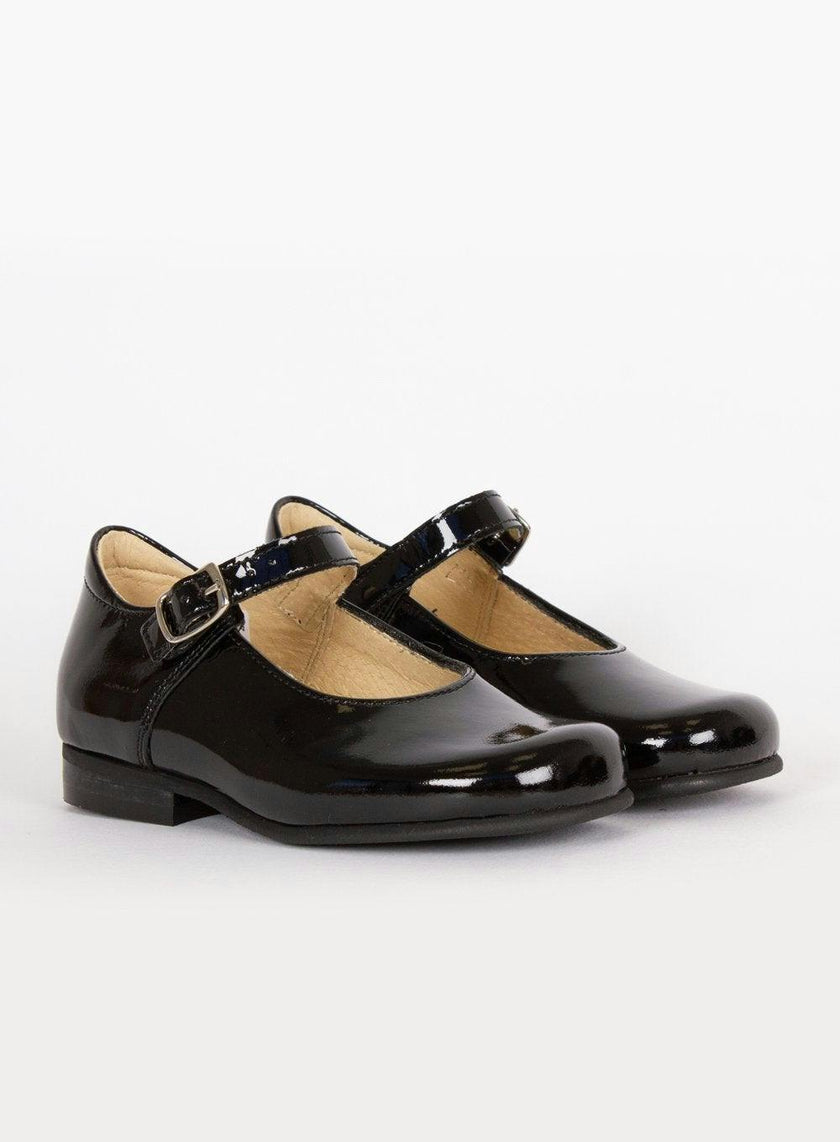 Hampton Classics Kate School Shoes in Black Patent