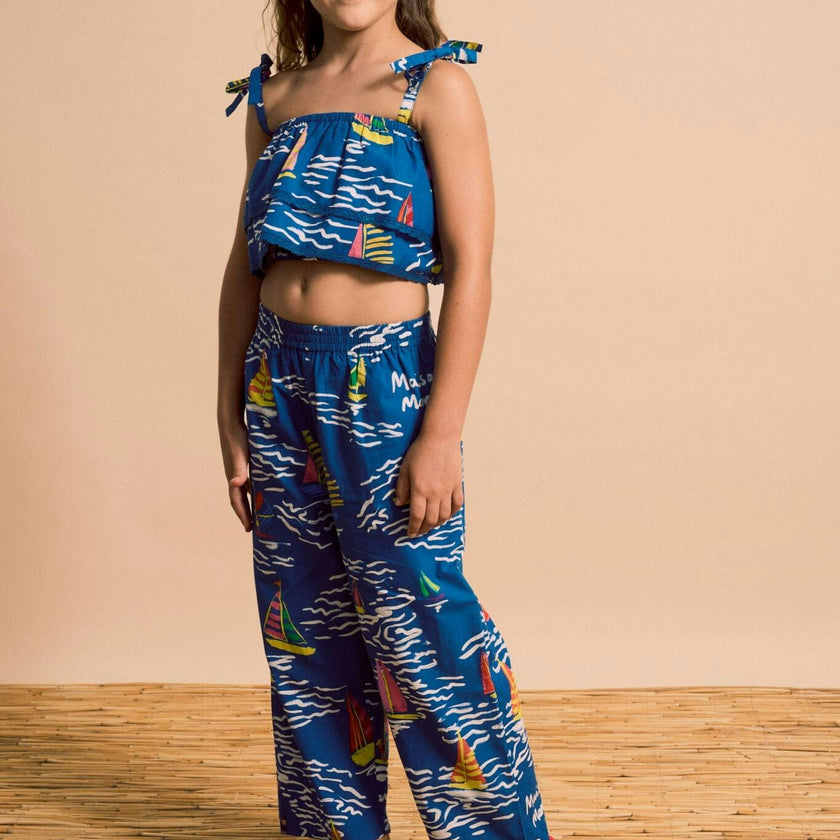 BARCOS PANTS NAVY