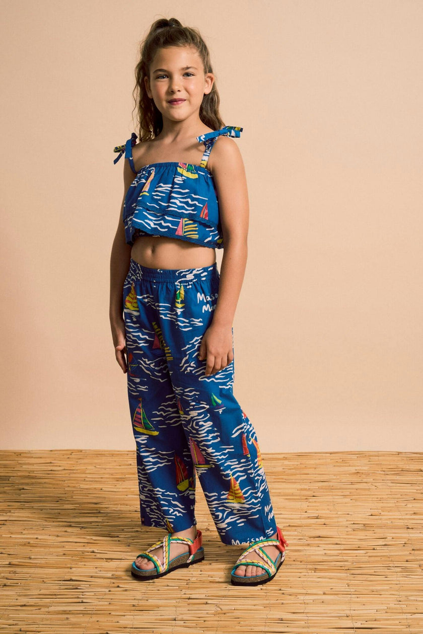 BARCOS PANTS NAVY