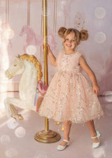 Sparkly Feather Fairy Tulle Dress