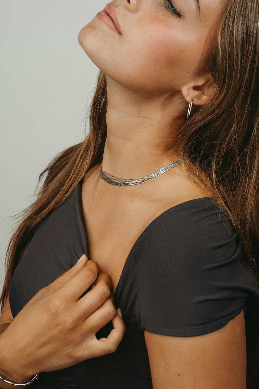 Golden Multilayer Necklace
