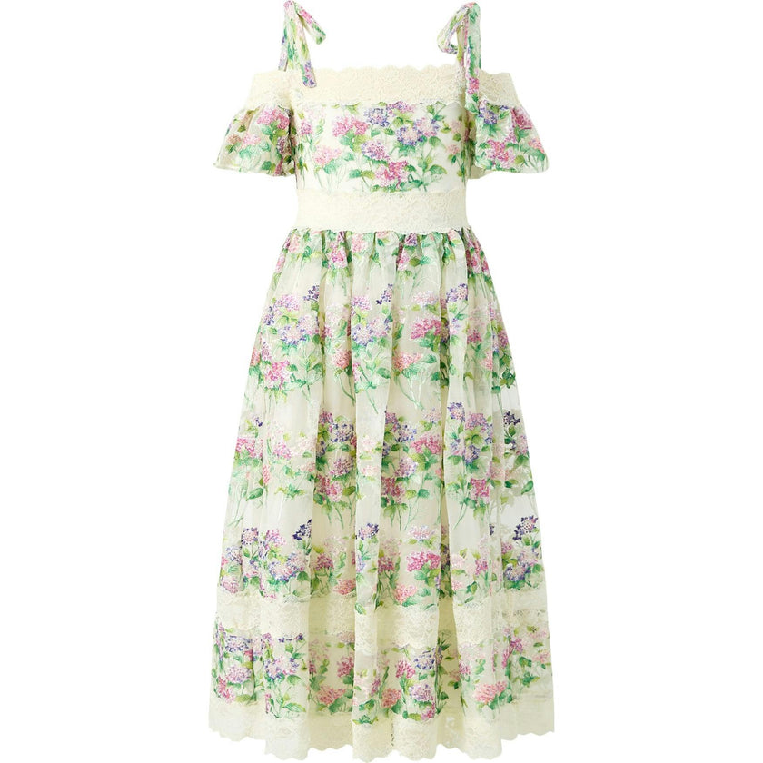 Clementine Embroidered Maxi Dress