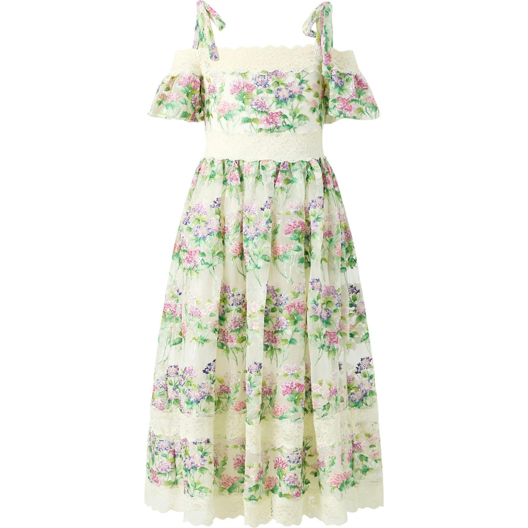 Clementine Embroidered Maxi Dress