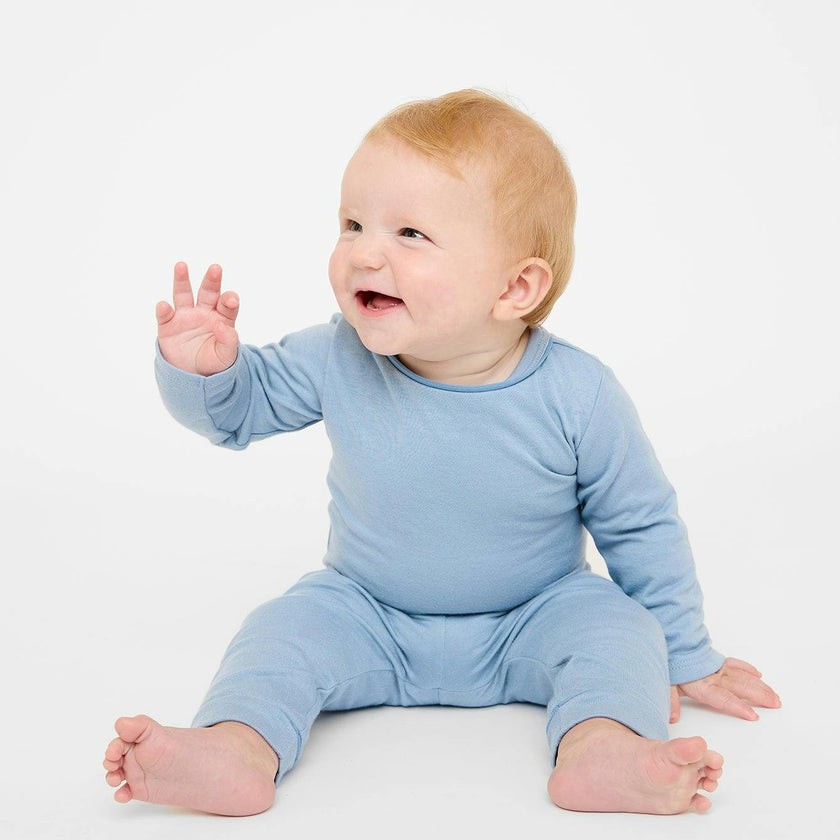 Andy Baby Legging, Dusty Blue