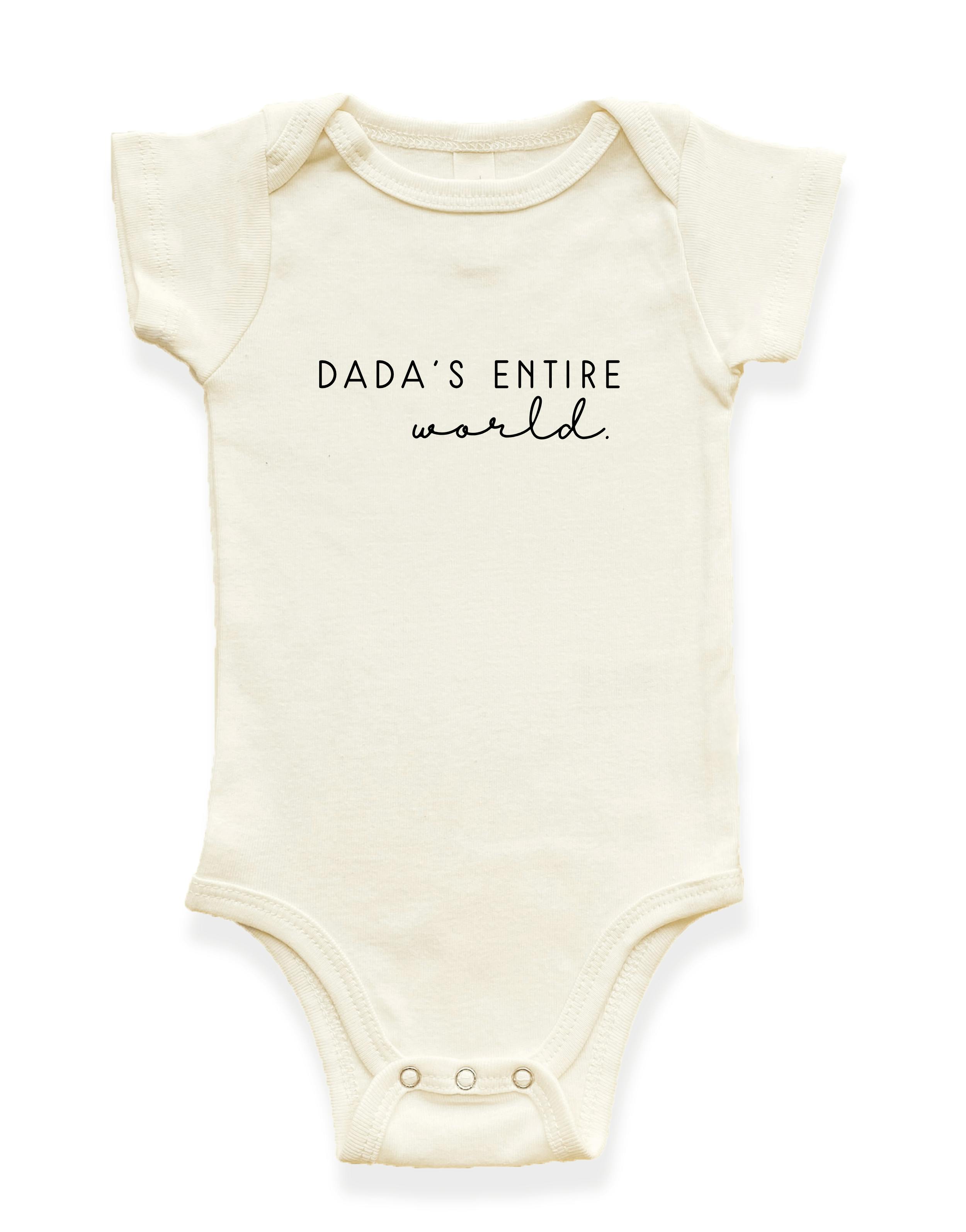 Dada's Entire World Organic Baby Bodysuit