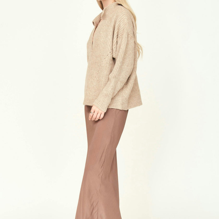 Jackson Sweater in Camel