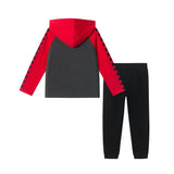 Kids Graphic Raglan Hooded Tee & Jogger Set | Race Day