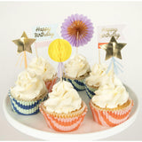 Stripe Party Cupcake Kit