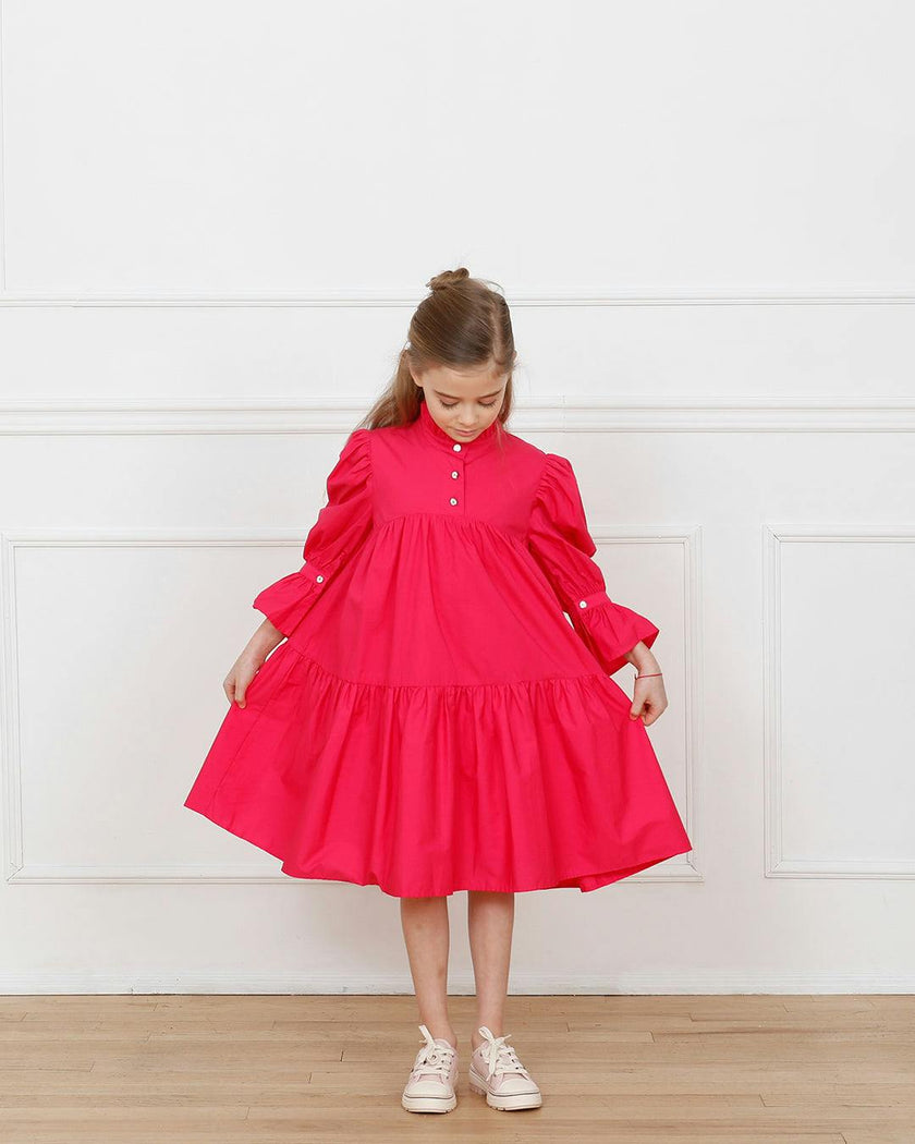 Eloise dress (hot pink)
