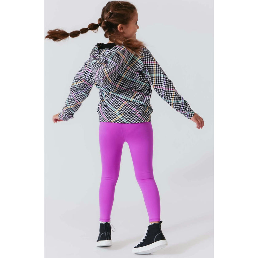 Girls Oversized Drop Shoulder Full-Zip Hoodie