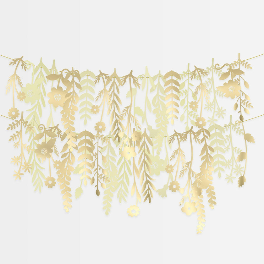 Gold Flower Backdrop