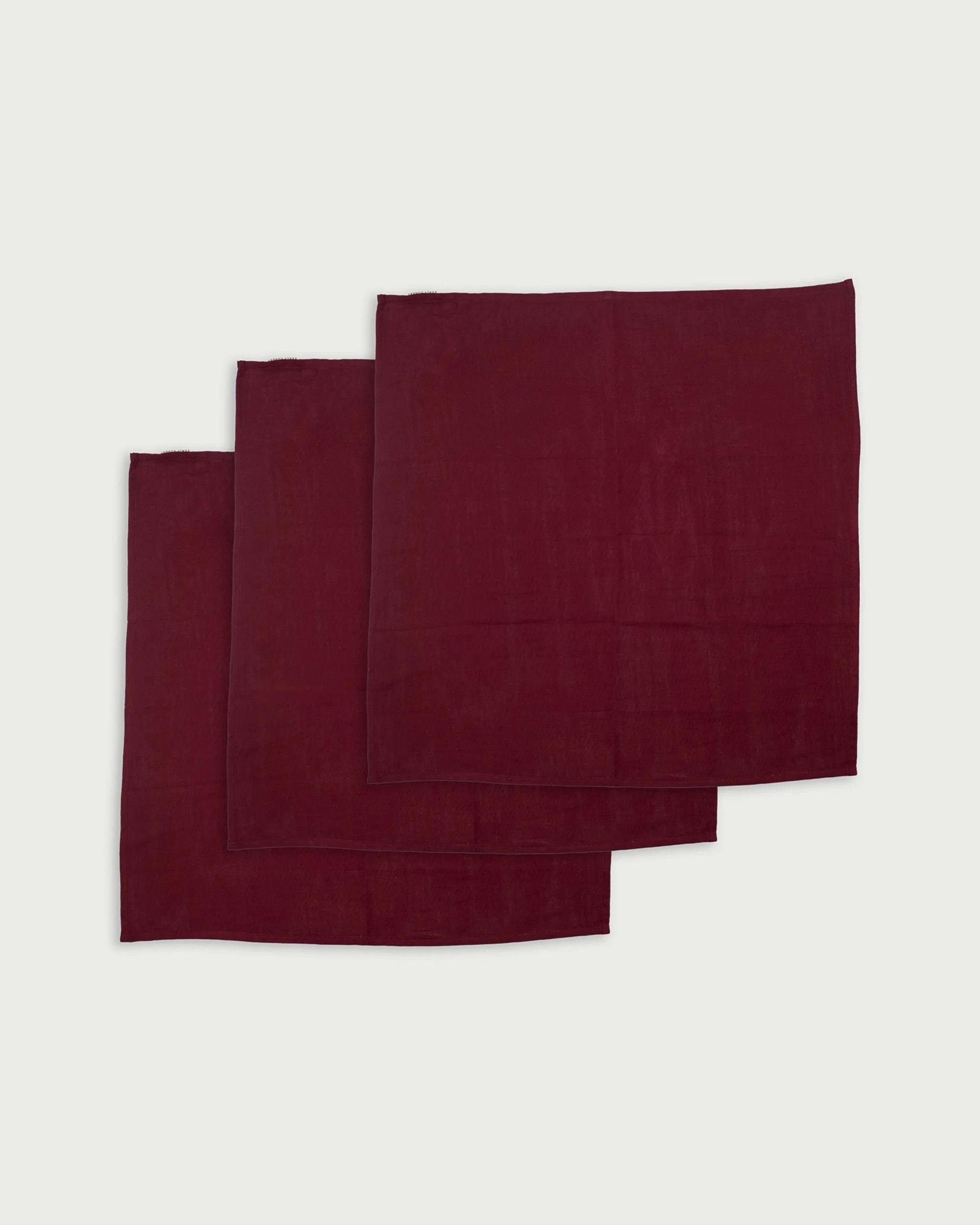 Baby Napkin - Plum