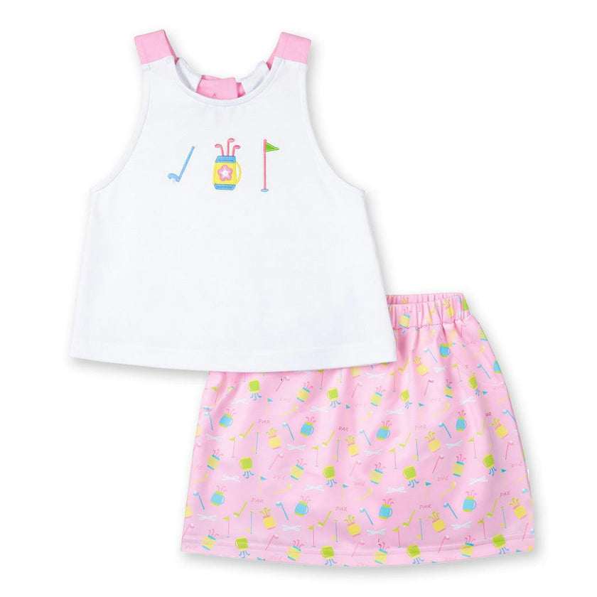 Top And Skort Set With Golf