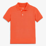 Kids short sleeve pique polo