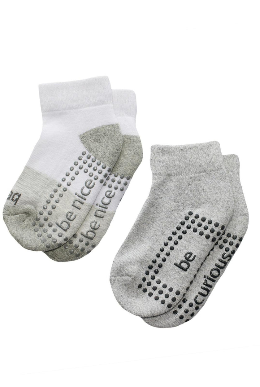 Toddler 2 Pack Grip Socks 2T-4T (Tyler)