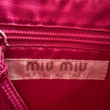 *Preloved* Miu Miu Vintage Satin Mini