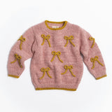 Bow Sweater in Stardust