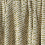 Cotton Sustainable Knit Striped Throw Blanket - Sand Stone