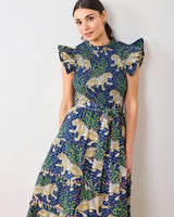 Bagheera - Ready To Ruffle Dress - Navy