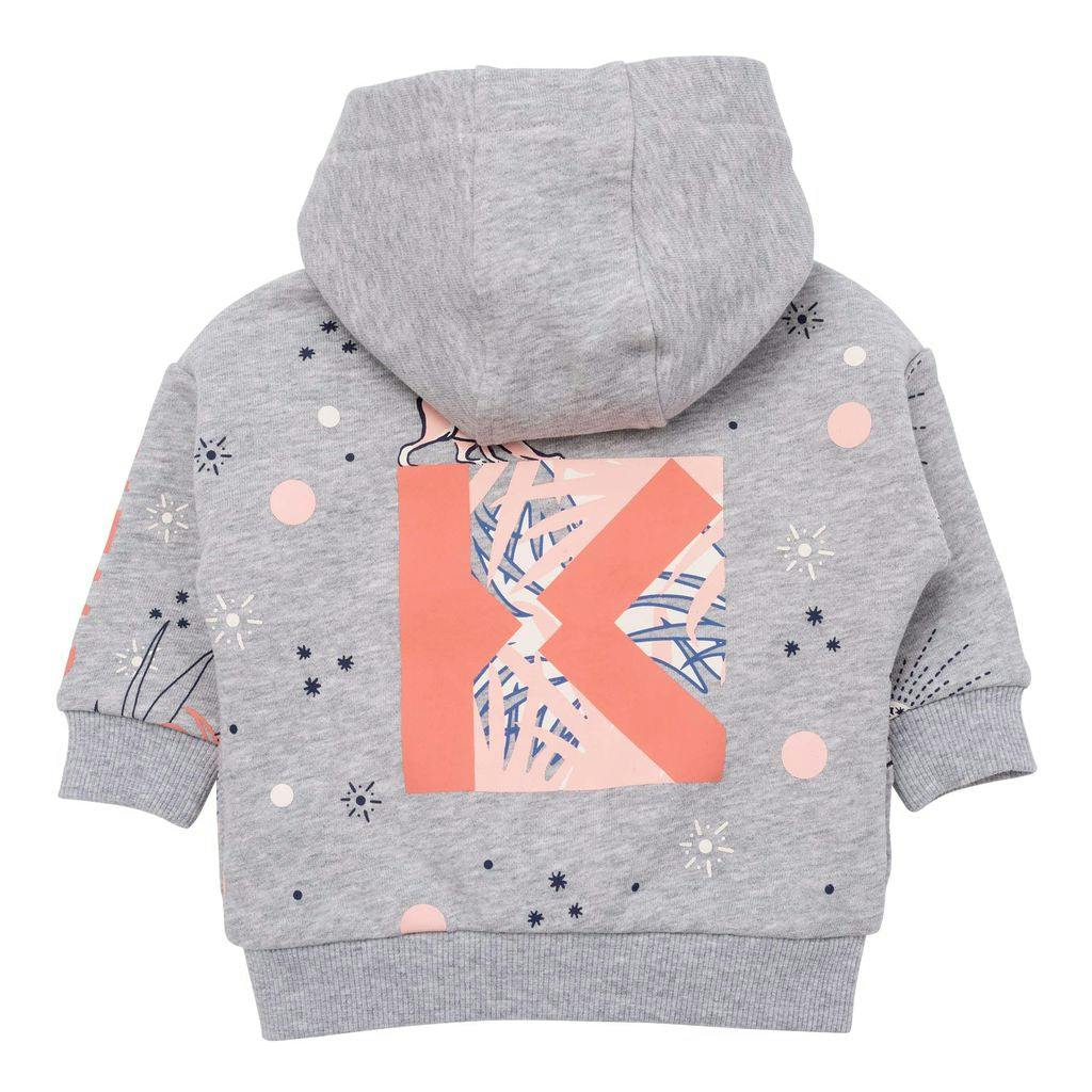 Gray Marl Hoodie