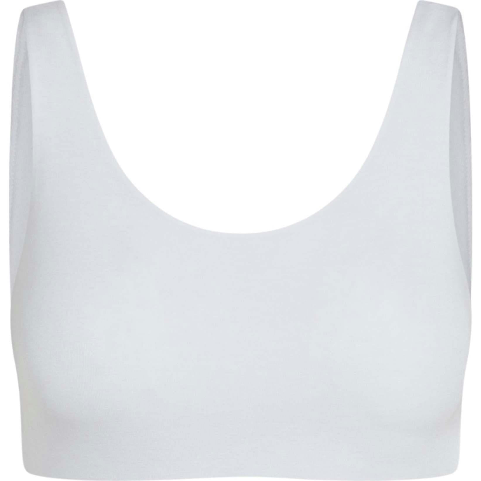 Aster Reversible Girls Tank Bra White