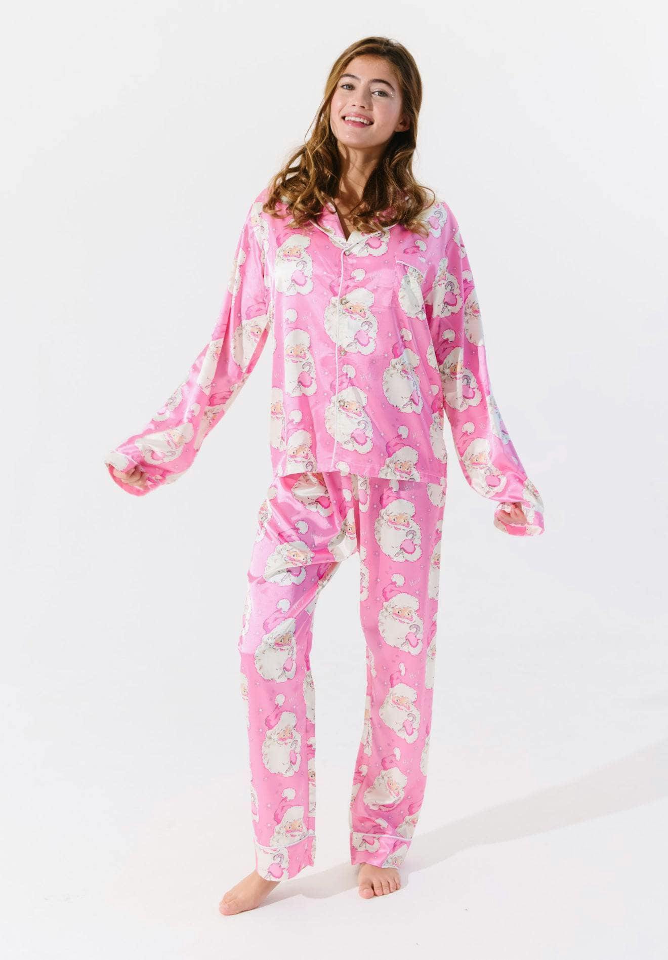 Women's Santa Love Silky Set