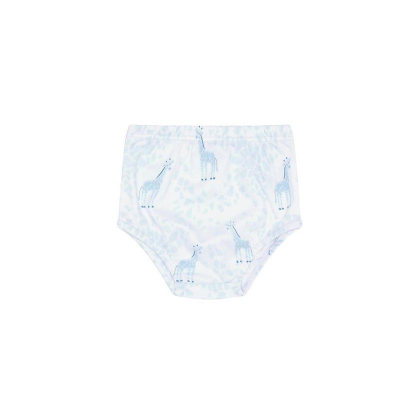 Blue Print Diaper Cover Set
