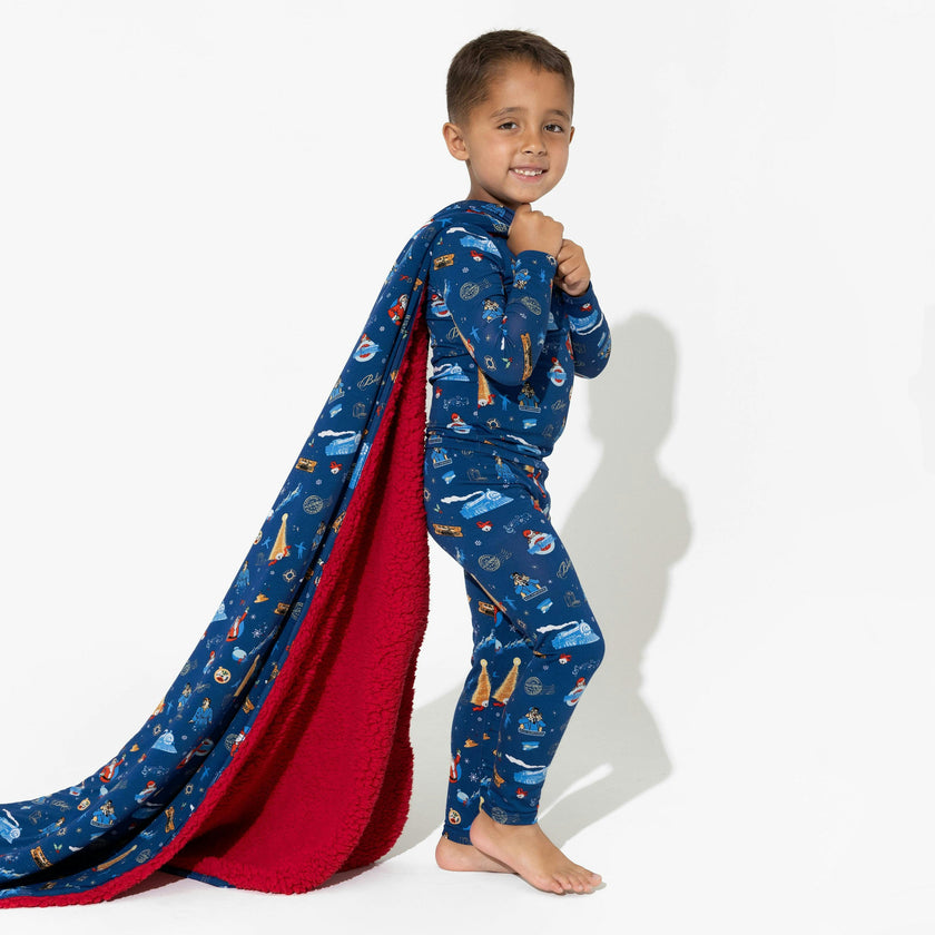 The Polar Express™ Bamboo Sherpa Blanket