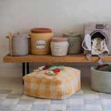 Handcrafted Braided Cord Basket