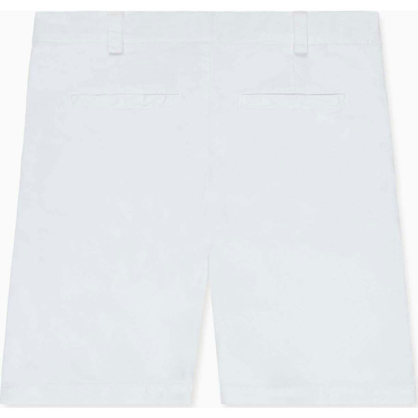 Nicky Hilton x La Coqueta White Conrad Boy Chino Shorts
