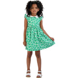 Riley Peter Pan Collar Dress, Green