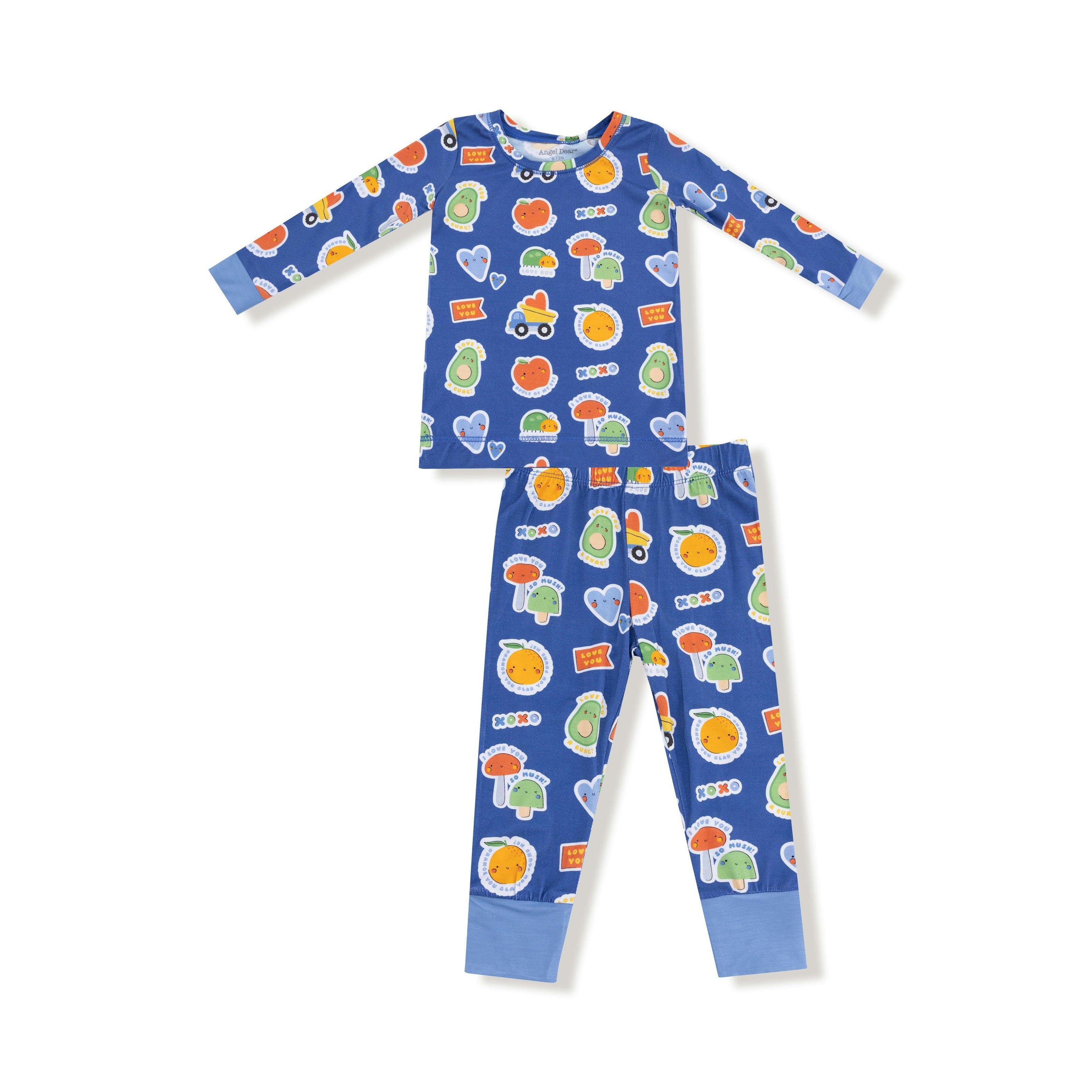 My Funny Valentine - Blue - Long Sleeve Loungewear Set