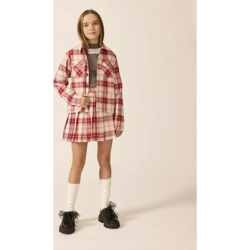 Holly Skort in Jazzberry Plaid