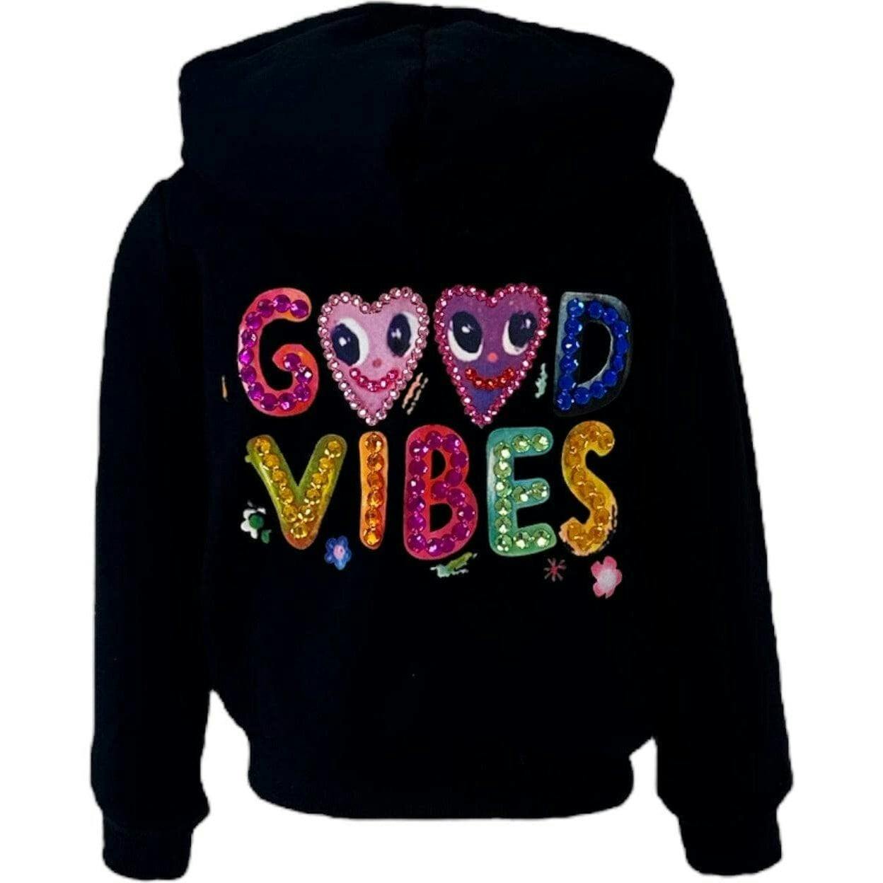 Good Vibes Zipper Hoodie