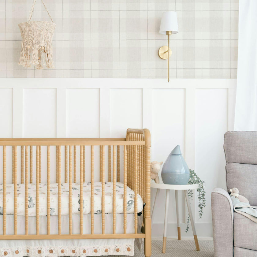 Charlie Farmhouse Macrame Nursery Ceiling Hanging
