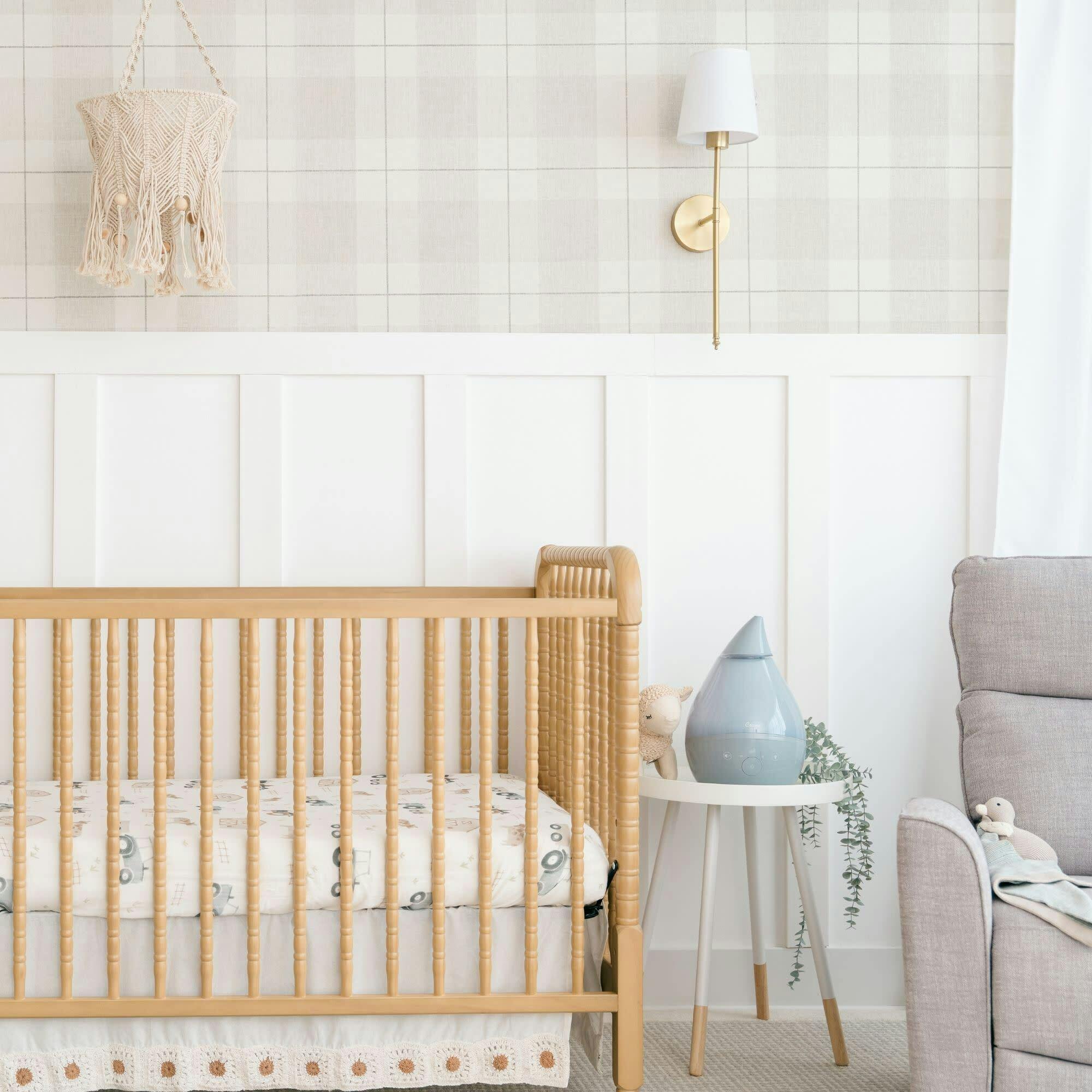 Charlie Farmhouse Macrame Nursery Ceiling Hanging