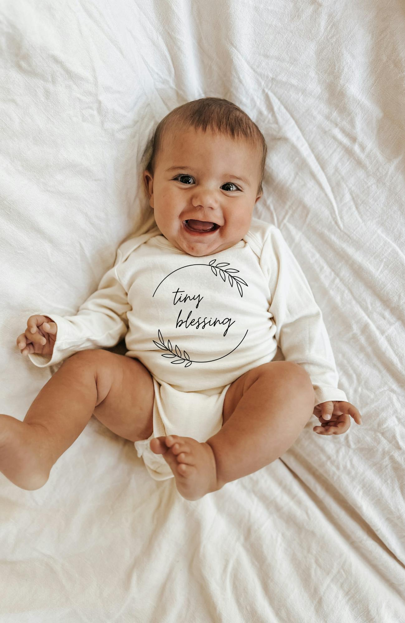 Tiny Blessing Organic Bodysuit Long Sleeve