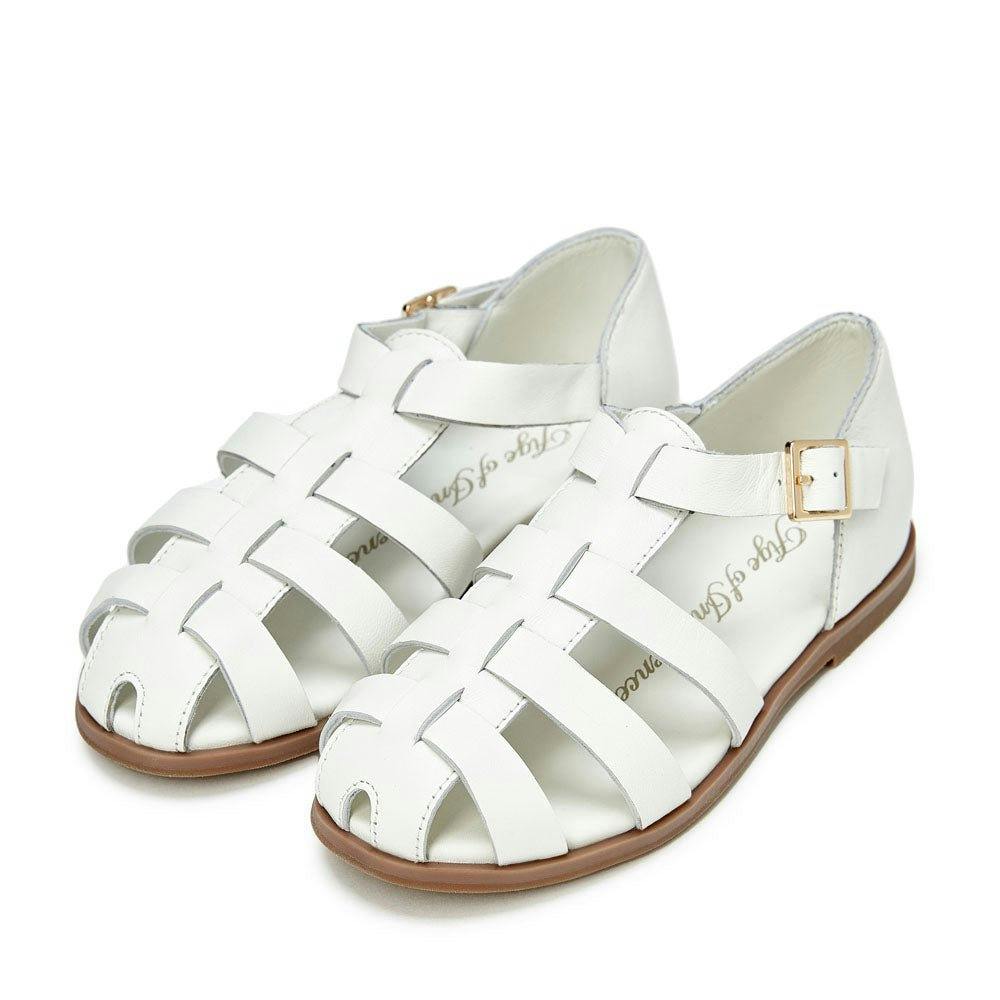 Lana Interlocked Leather Strap Sandals