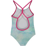 Sweet Tie-Dye One Piece Swimsuit, Multi