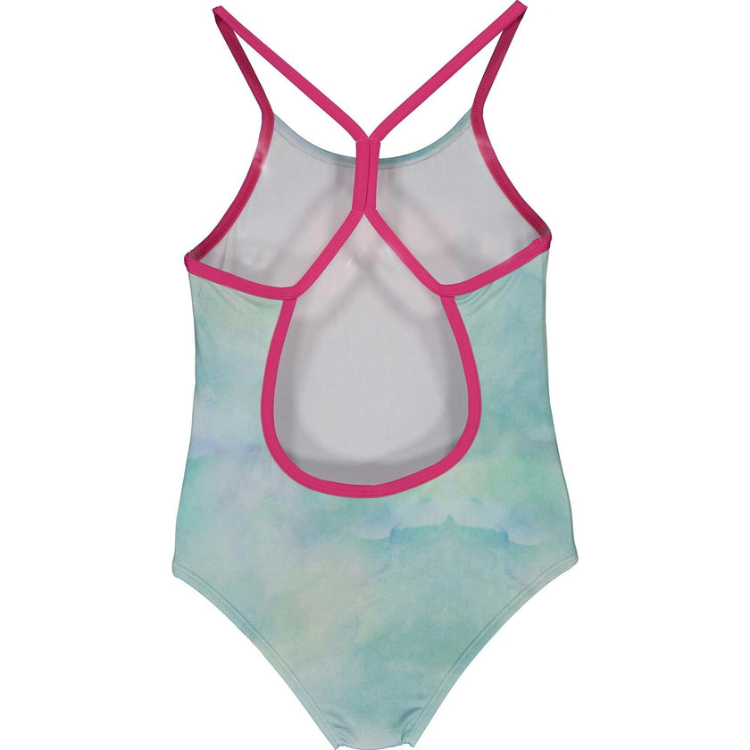 Sweet Tie-Dye One Piece Swimsuit, Multi