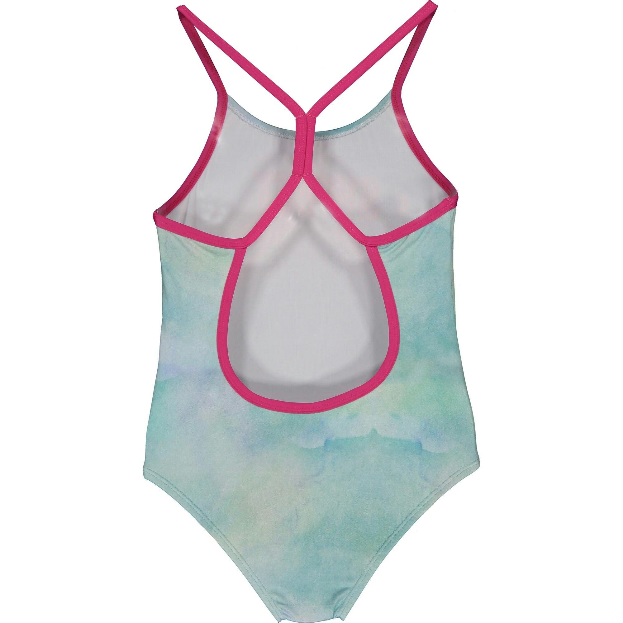 Sweet Tie-Dye One Piece Swimsuit, Multi
