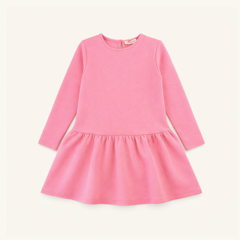 Long Sleeve Tennis Dress in Pink