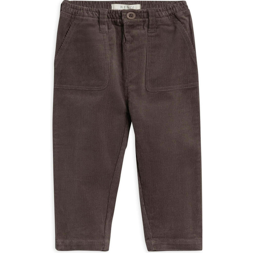 KENDI Kent Corduroy Pant Ash