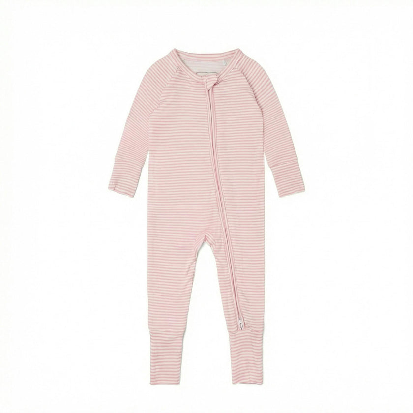 Peony Stripe Bamboo Sleeper