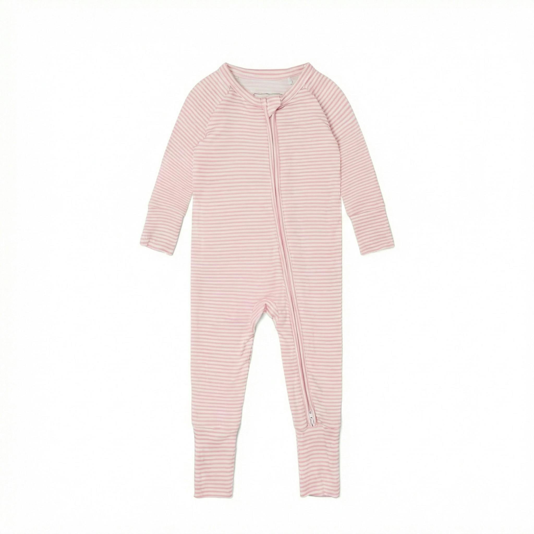 Peony Stripe Bamboo Sleeper