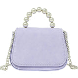 Tiny Metal Pearl Handle Handbag