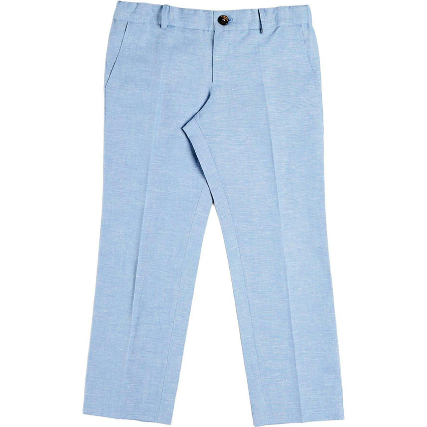 Plain Trousers in Sky Blue (4- 10yrs)