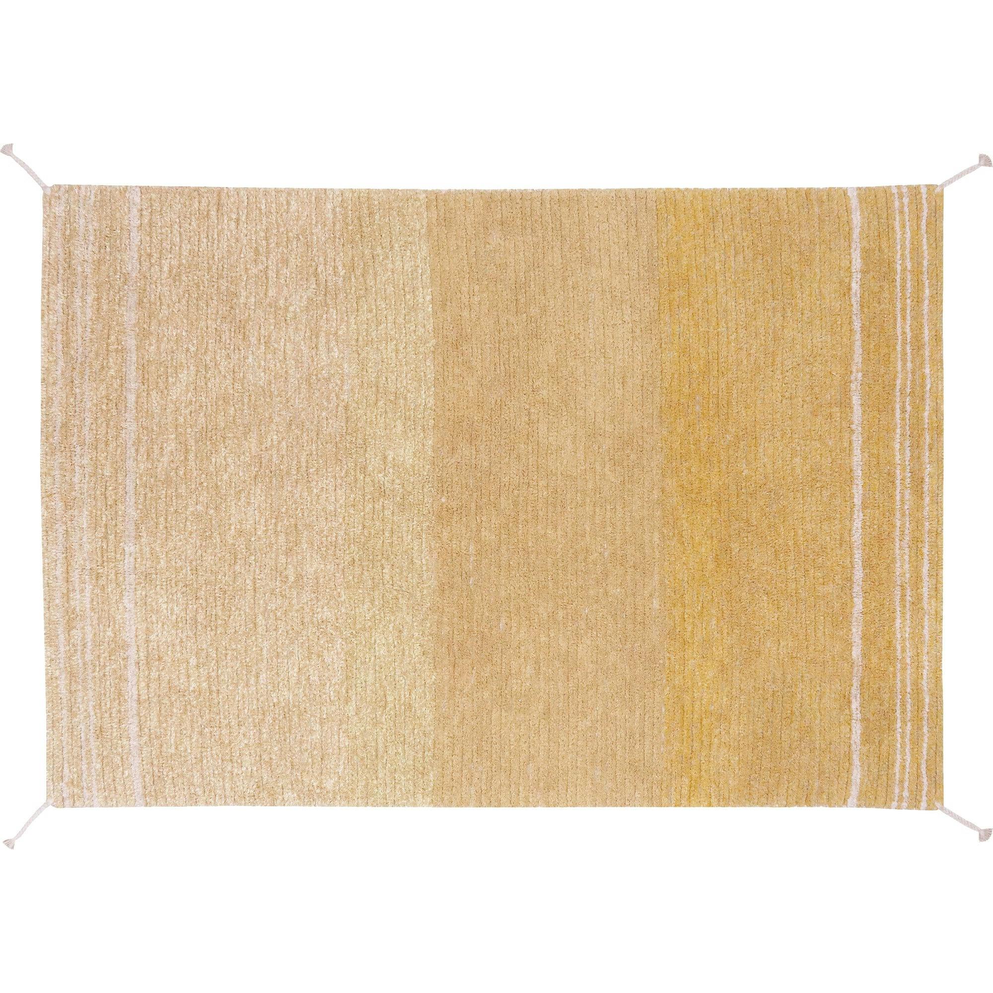 Twin Reversible Rug, Yellow