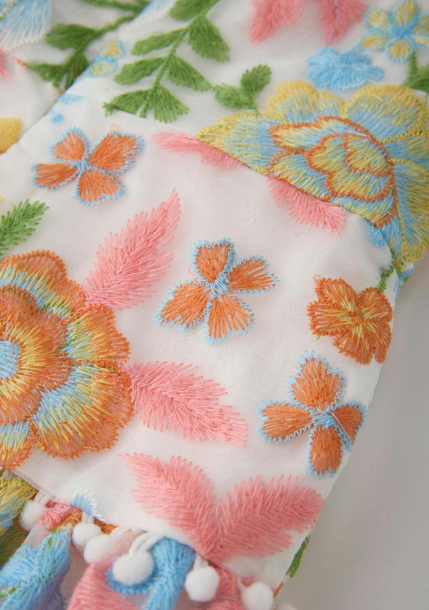 Bianca Embroidered Mini Dress (Baby)