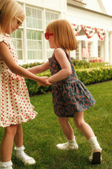 Mini Blair Set in Midnight Vibrant Chintz